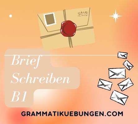 Urlaub brief schreiben b1 Deutsch: Brief